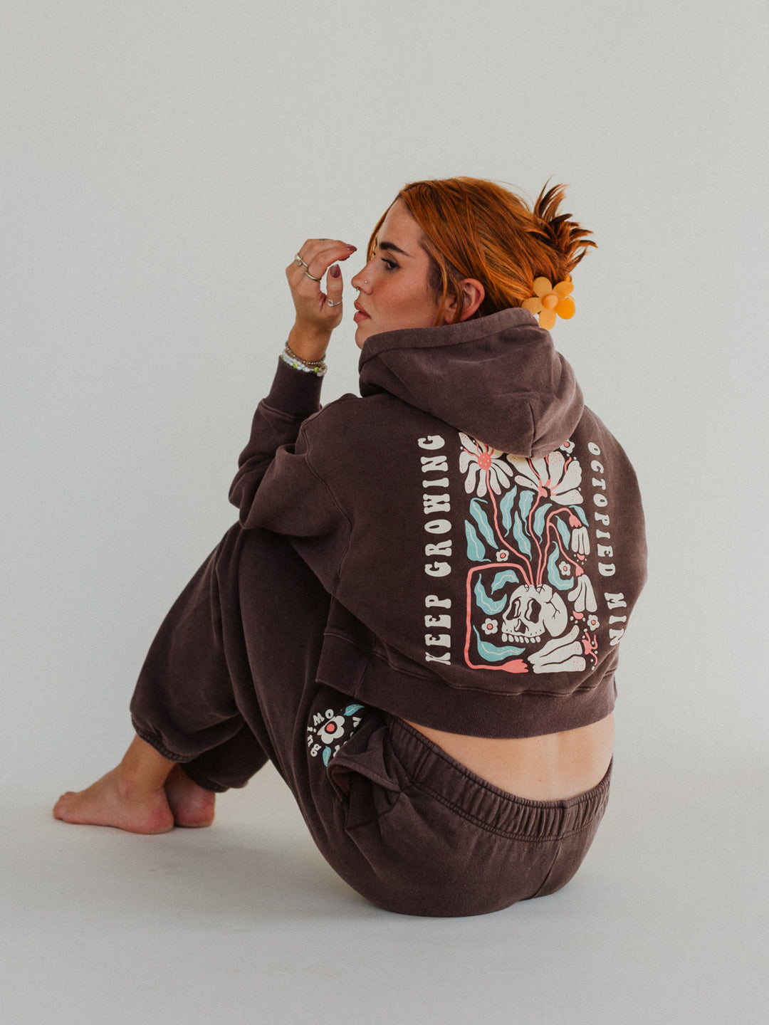 Keep Growing Zip Hoodie - Octopied Mind