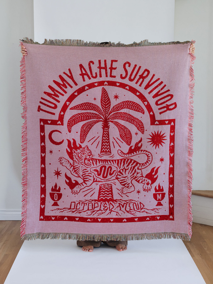 Tummy Ache Survivor Blanket