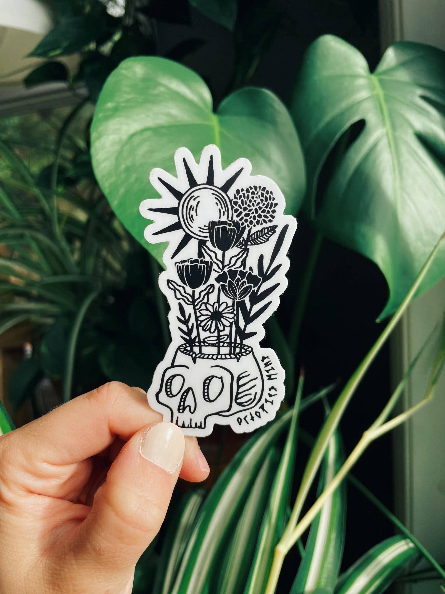 Let Your Mind Grow Sticker - Octopied Mind