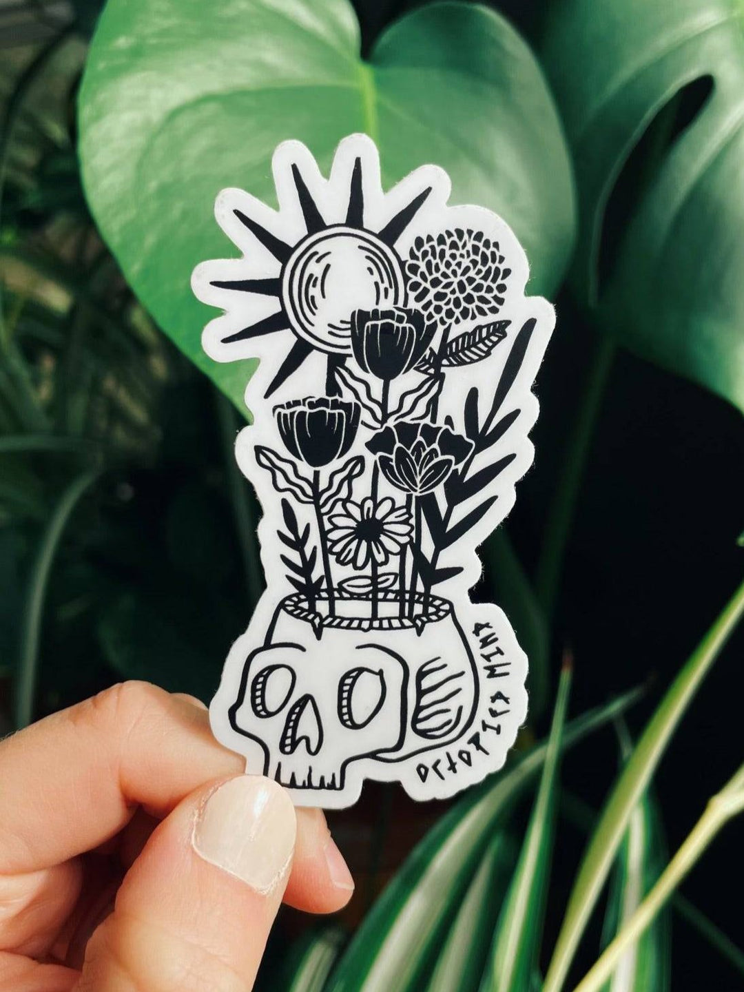 Let Your Mind Grow Sticker - Octopied Mind