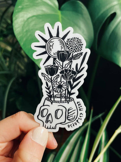 Let Your Mind Grow Sticker