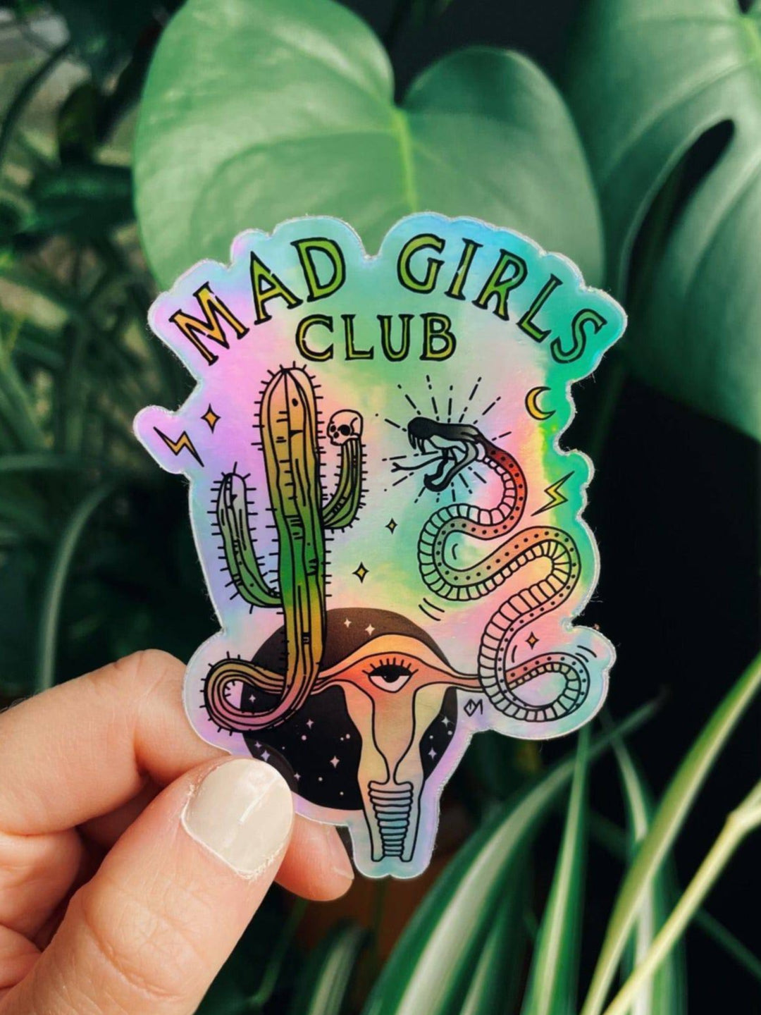 Mad Girls Club Sticker - Octopied Mind