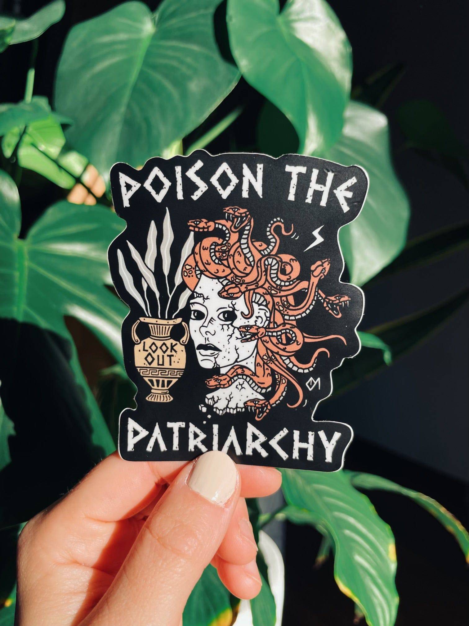 Poison the Patriarchy Sticker - Octopied Mind