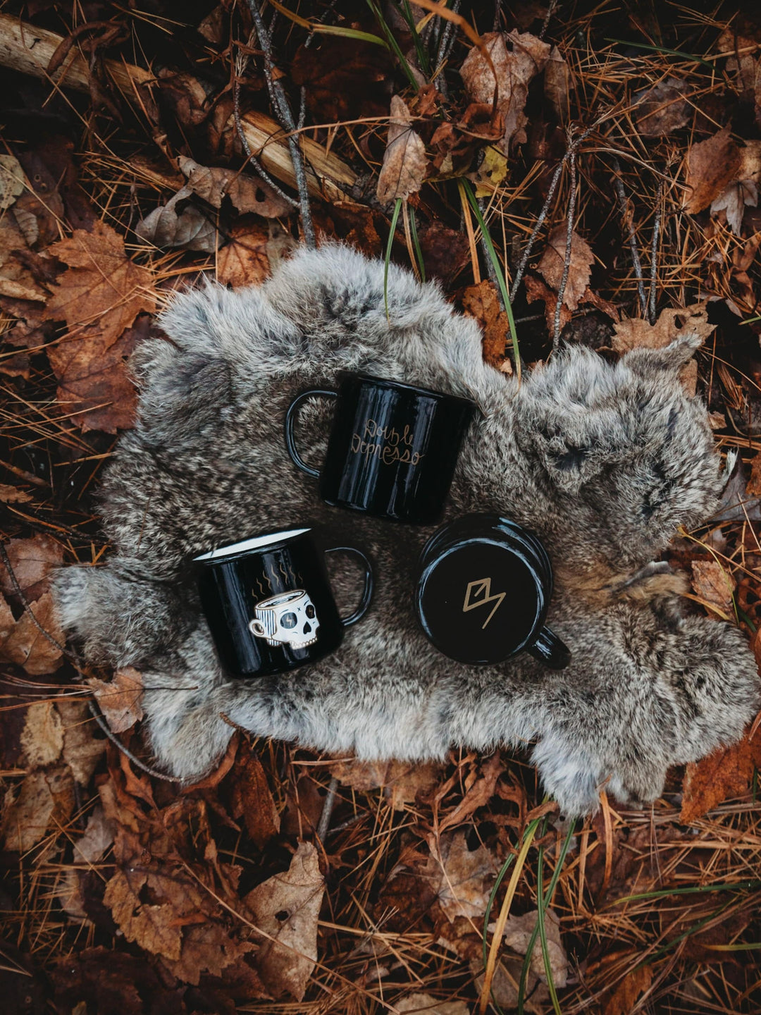 Double Depresso Enamel Mug - Octopied Mind