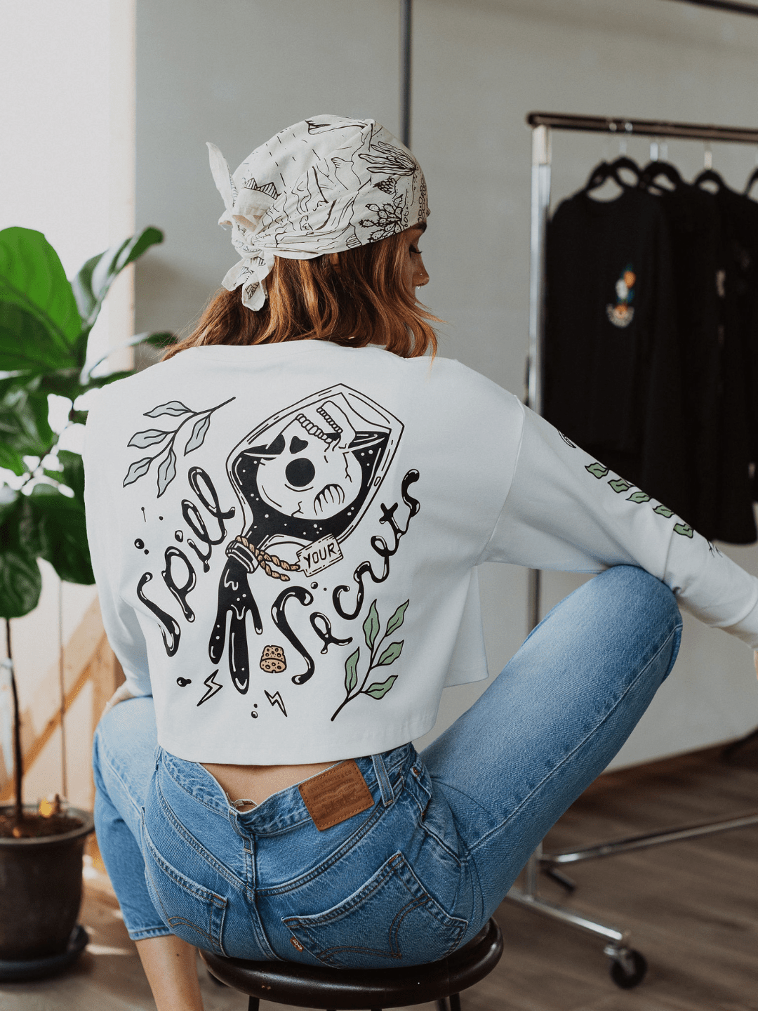 Spill Your Secrets Long Sleeve - Octopied Mind