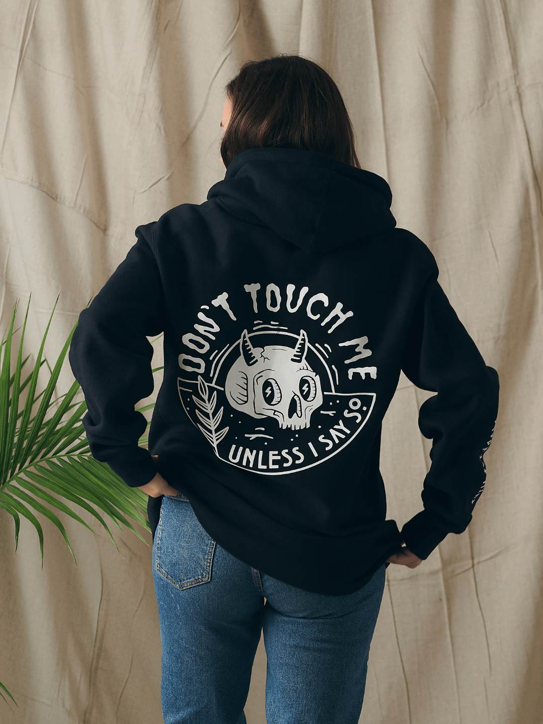 Don't Touch me Hoodie - Octopied Mind