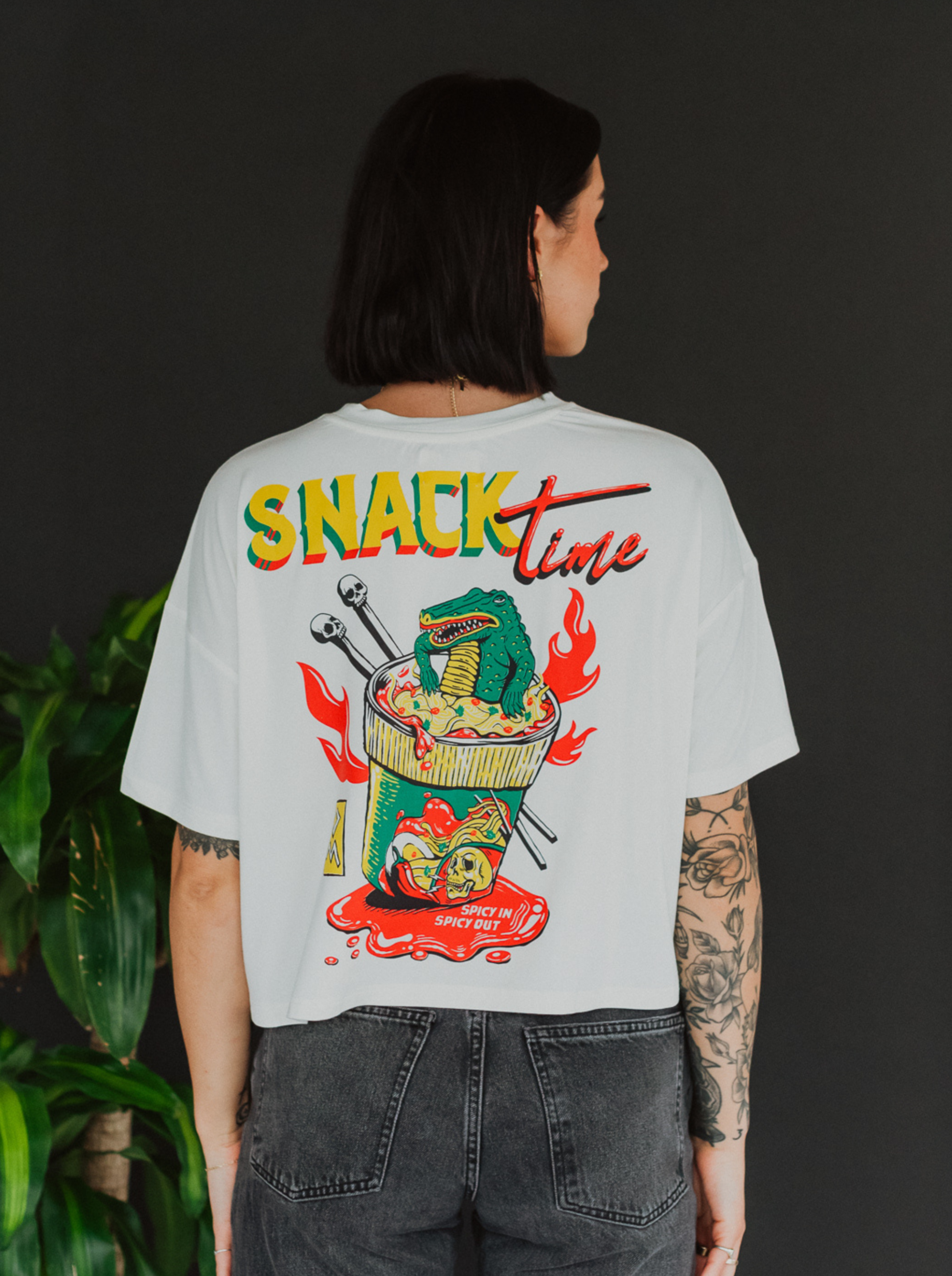 Snack Time Modal Tee - Octopied Mind